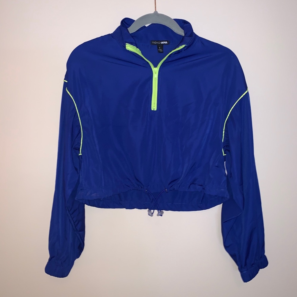 Fashion Nova Cropped Windbreaker